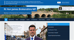 Desktop Screenshot of jamesbrokenshire.com